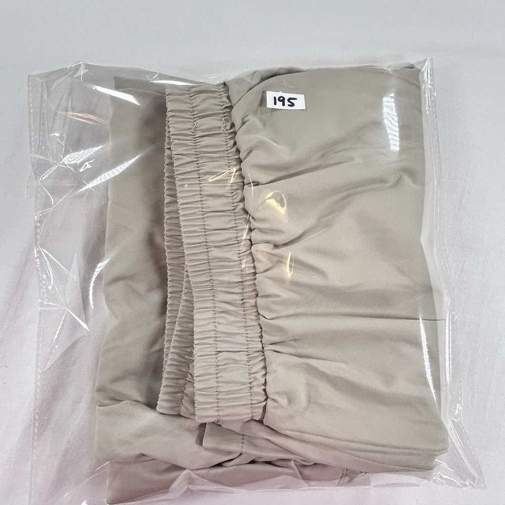 NWT COOFANDY Men's L Utility Straight Fit Cargo Pants Casual Khaki Drawstring - Picture 11 of 11